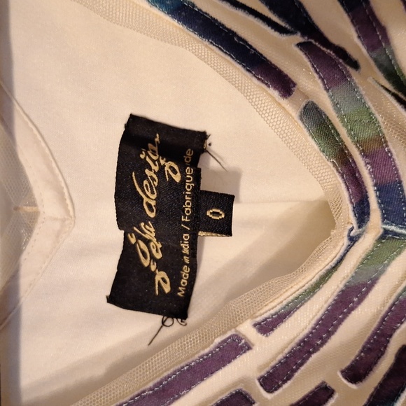 Anthropologie Geisha Designs Glacia Mesh Gown Maxi Cocktail Formal Tulle - Picture 6 of 7